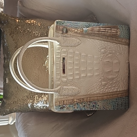 Brahmin Small Caroline Wonderland Swanton - Picture 4 of 15